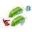 2 Pack Betta Fish Acrylic Tube Tunnel,BettaFish Leaf Pad Simulating the Natural  for Betta Spawning Grounds 1