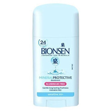 SIX PACKS of Bionsen Mineral Protective Deodorant Aluminium Free Stick 40ml