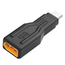 XT60 to USB C Adapter  Storage XT60 Male to Type-C Male 100W 20V Charging Connector for Laptops LED Robot Vacuum