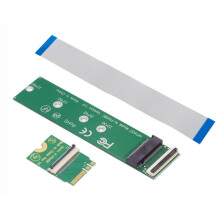 New Key A+E Interface WIFI to M.2 Key M Interface FPC Soft Bank SSD Connection Cable NVME Adapter Card NGFF