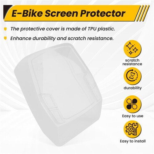 Screen Protector Suitable for  Intuvia - Transparent Protective Case for  Intuvia Display E Bike Accessories 2