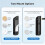 2pcs Wall & Under Desk Laptop Mount Holder,Anti-Scratch Pads,Universal for Keyboards,Tablets&More 2