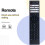 Replace CT-95050 Remote Control for  4K  for Android LED TV Remote Control 5