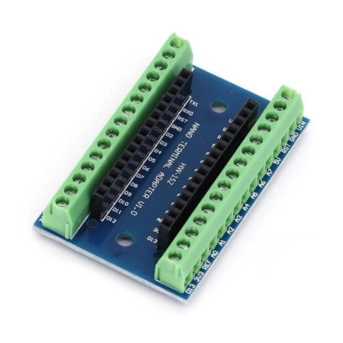 Placa de Expansão  IO Shield para  , Adaptador de Terminal, Placa de Extensão Simples, Compatível com AVR ATMEGA328P 2