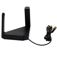 Antenna Cable Dual Band 2.4G5GHz for PCI-E Desktop WiFi Adapter RP SMA External Rotating Magnet Antenna for AX210 Router