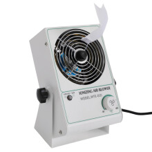 Ionizing Air Blower for Electronics with Fast Static Neutralization and Adjustable Airflow 110V