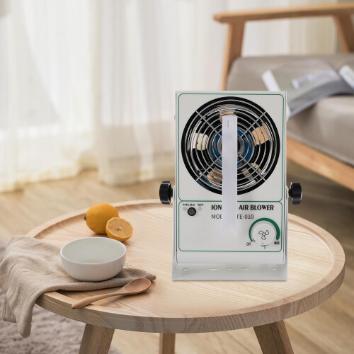 Ionizing Air Blower for Electronics with Fast Static Neutralization and Adjustable Airflow 110V 1