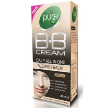 Pure Daily all in one Blemish Balm BB Cream Medium 30ml - packed by Black Nore Gifts
