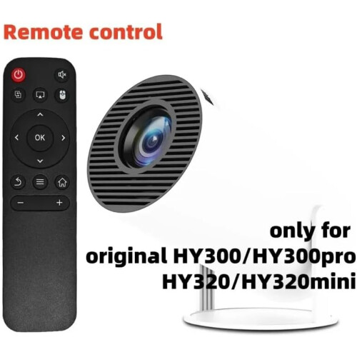 Projector Remote Control for HY300 HY320 HY300 Pro, MultiDevice Compatible, Easy Install 2