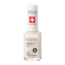 Eveline Cosmetics Diamond Nail Professional Therapy Conditioner Hardener Strengthener | 12 ML | Repair Treatment Nail Serum | Form