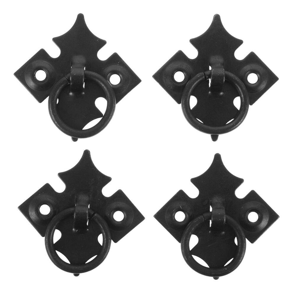 4Pcs Vintage Drawer Pulls Metal Cabinet Knobs Durable Handles For Dressers And Furniture Upgrade 9771547224747