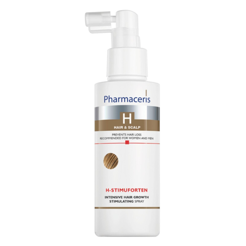 Pharmaceris Women's H Stimuforten, Intensive Hair Growth Stimulating Spray, Hair Loss Treatment, And Men, For Sensitive Scalp - 125