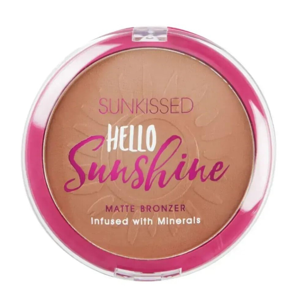 Sun Kissed. Sunkissed Hello Sunshine Matte Bronzer, 21 G