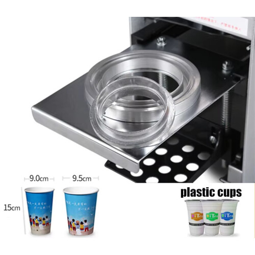 SEMI-AUTOMATIC BUBBLE TEA CUP SEALING MACHINE 1