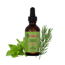 MIELLE Rosemary Mint Scalp & Hair Strengthening Oil  Infused with Biotin for Hair Growth, Nourishes Scalp, Strengthens Hair, Reduces Split Ends