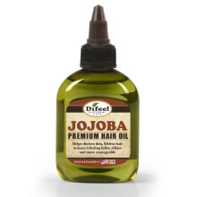 Difeel Premium Natural Hair Oil - Jojoba Oil, Treatment For Thinning Hair, For Soft, Silky & Moisturized Hair & Scalp, Reduces Hair Loss, Also Us