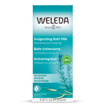 Weleda Bath Milk with Invigorating Rosemary, Bath Soak, Dermatologically Tested, 100% Certified Natural, Vegan, 200ml