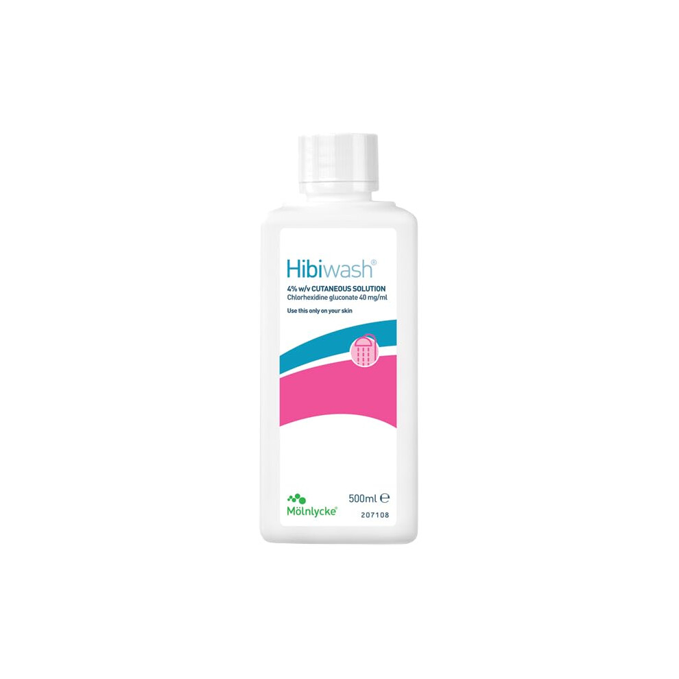 Hibiscrub Hibiwash Antibacterial Skin Cleanser 500Ml