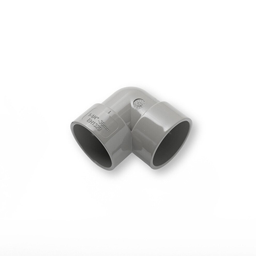 Primaplumb 32Mm 90 Deg Knucke Bends Grey - Primpwe9032g 5019001041207