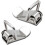 Stainless Steel Latch Lock for Tool Boxes and Cabinets with Secure Spring Buckle  Silver 5