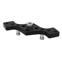 Woodworking Dowel Jig Kit, Self Centering, Precision Vertical Drilling with Drill Bits and Accessories