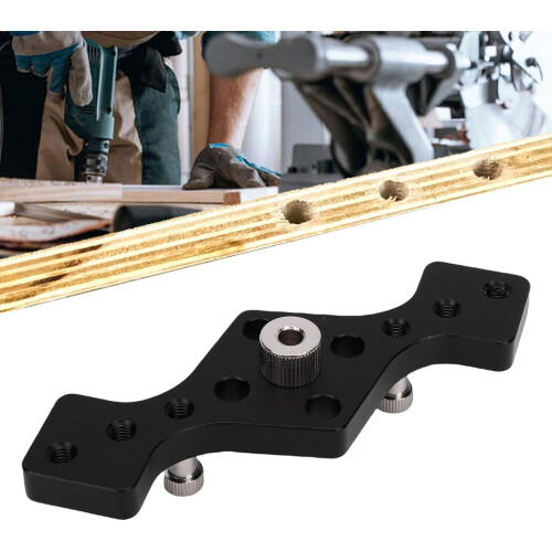 Woodworking Dowel Jig Kit, Self Centering, Precision Vertical Drilling with Drill Bits and Accessories 1