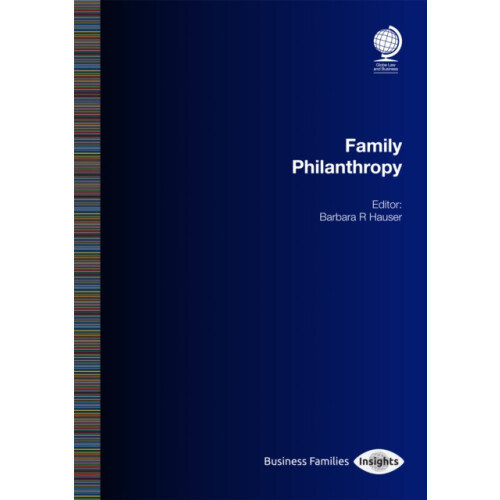 Family Philanthropy Paperback Book