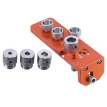 Dual Purpose Alignment Jig with Precision Drill Guide for Cabinet, Automotive, and Industrial Assembly