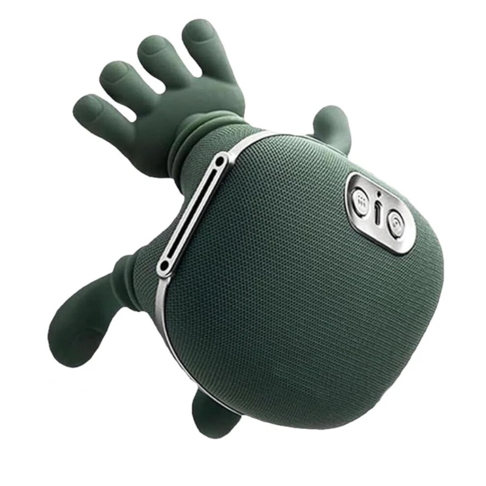 4D Cordless Neck and Shoulder Massager with Deep Tissue Kneading and Heat Therapy