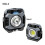 Work light + LED torch with infinitely variable light colour USB-C powerful rechargeable battery 9