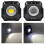 Work light + LED torch with infinitely variable light colour USB-C powerful rechargeable battery 11