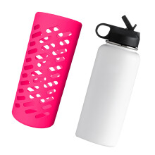 Insulated Bottle Cover Silicone Rose