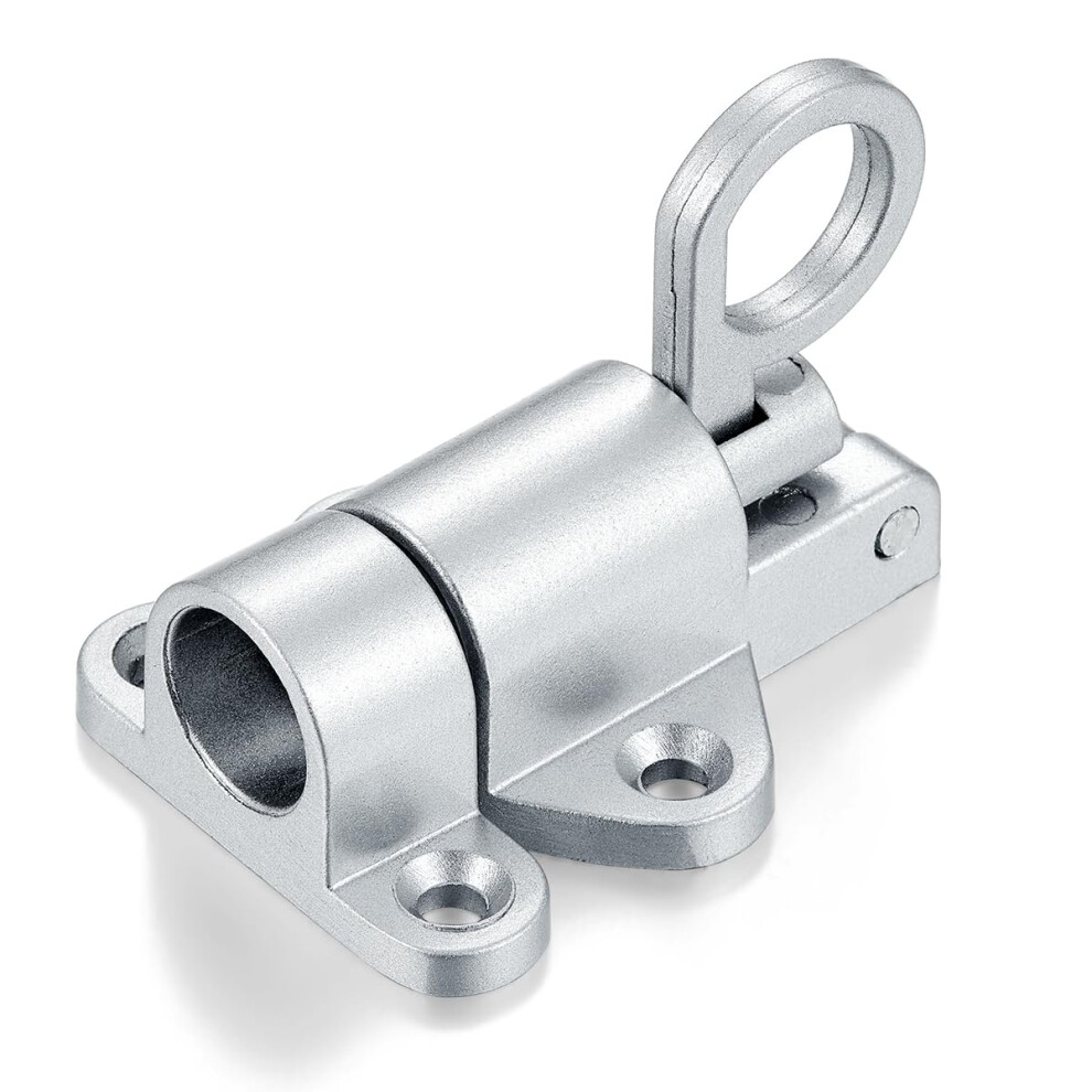 Spring Bolt Latch Aluminum Alloy Selflatching Rustresistant Barrel Lock For Gate Window Cabinet 9169991248042
