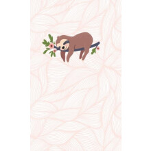 Sleepy Sloth Journal Hardcover Book