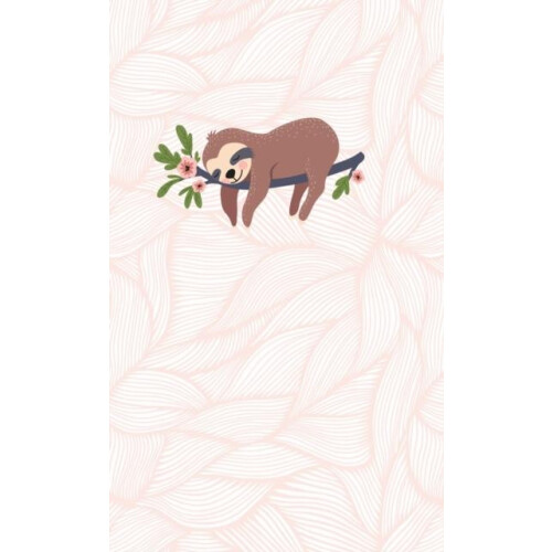 Sleepy Sloth Journal Hardcover Book
