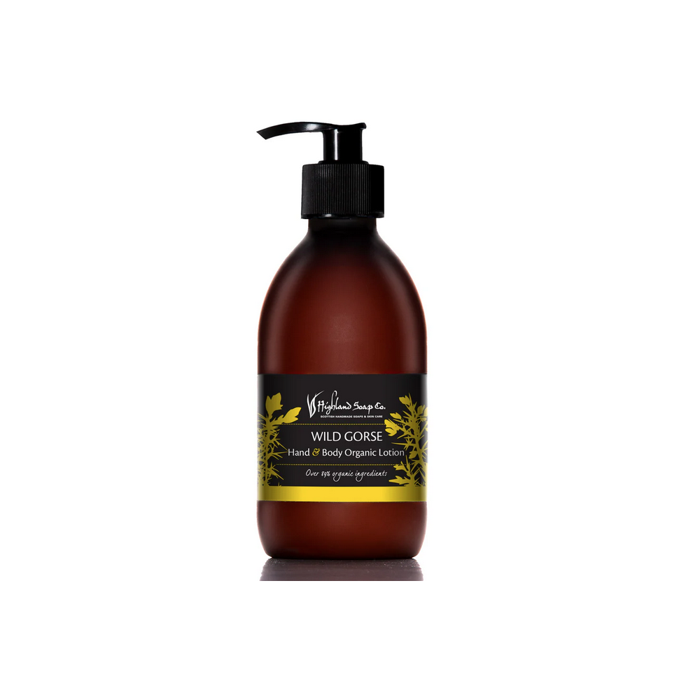 Highland Soap Company Highland Soap Co Scottish Wild Gorse Organic Hand And Body Lotion