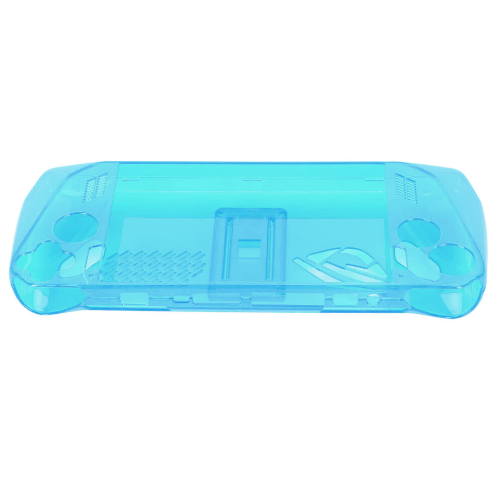 Shockproof Clear Tpu Game Console Case With Bracket For Asus Rog Ally 2023, Blue 4981388539121
