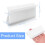White Roller Shade Pulls 2 Pack, Ergonomic Grip Window Blind Handles for Smooth Shade Control 4