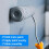 9 Inch Microfiber Paint Roller Covers 3 Pack 1/2 Inch Nap for Walls and Ceilings Efficient Coverage 5
