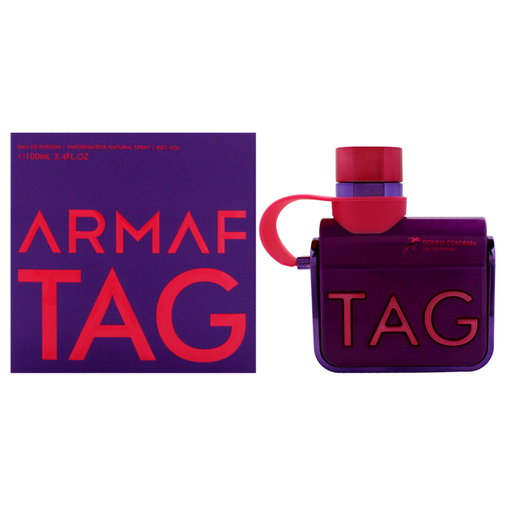 Armaf Amber/Black/Orange Tag Donna Colorata By For Women - 3.4 Oz Edp Spray