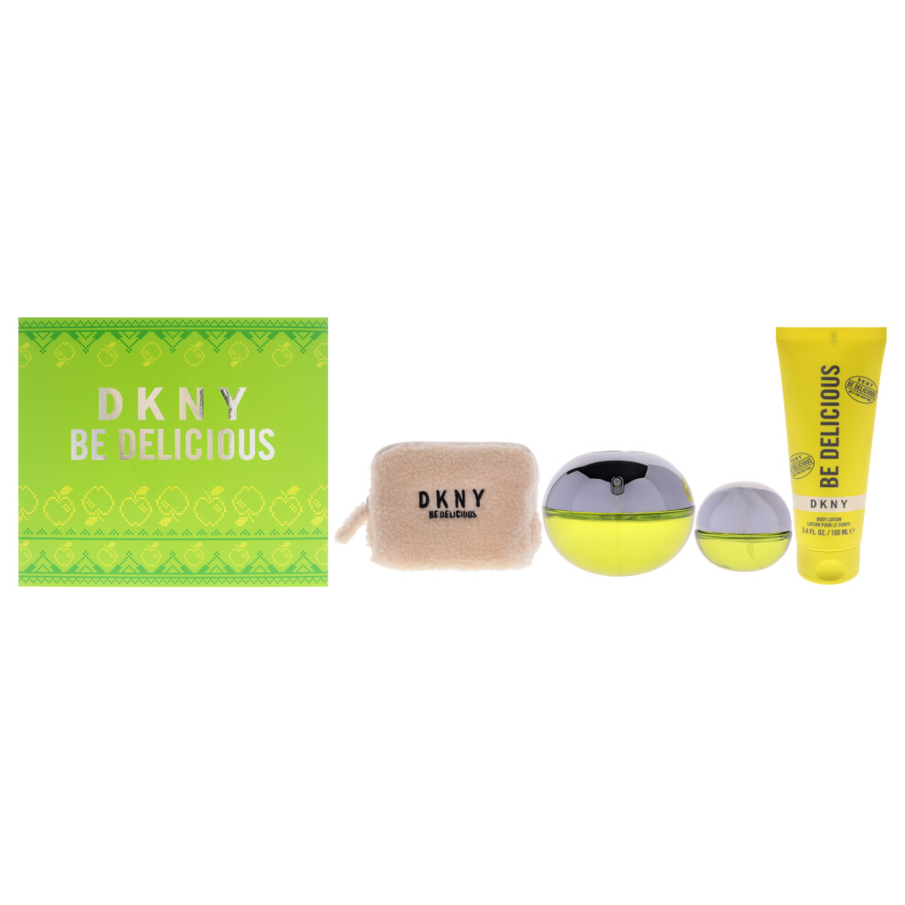 Donna Karan Dkny Be Delicious Women 4Pc Gift Set