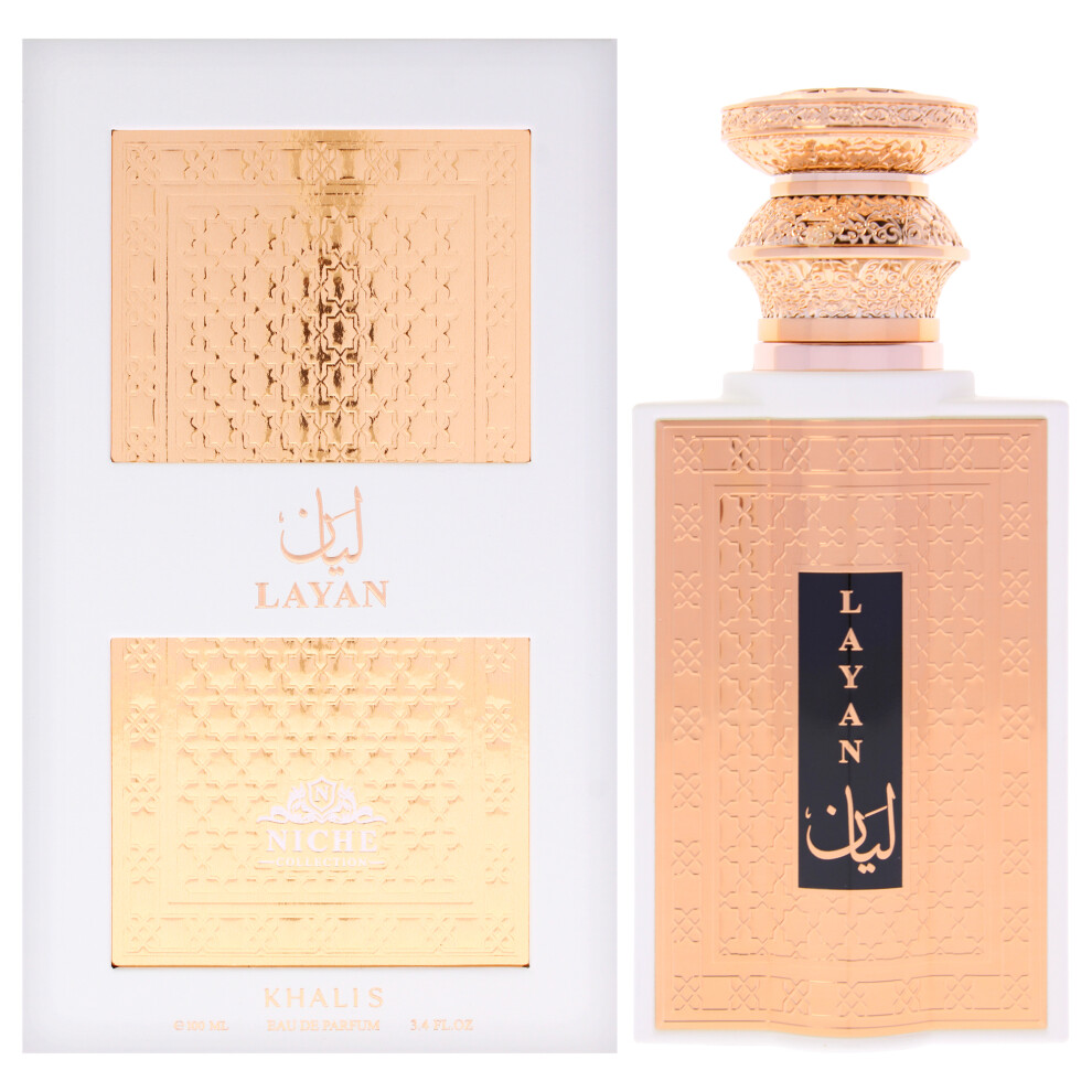 Khalis Layan Niche Collection Perfume 100 ml EDP Spray for Women - Image 2