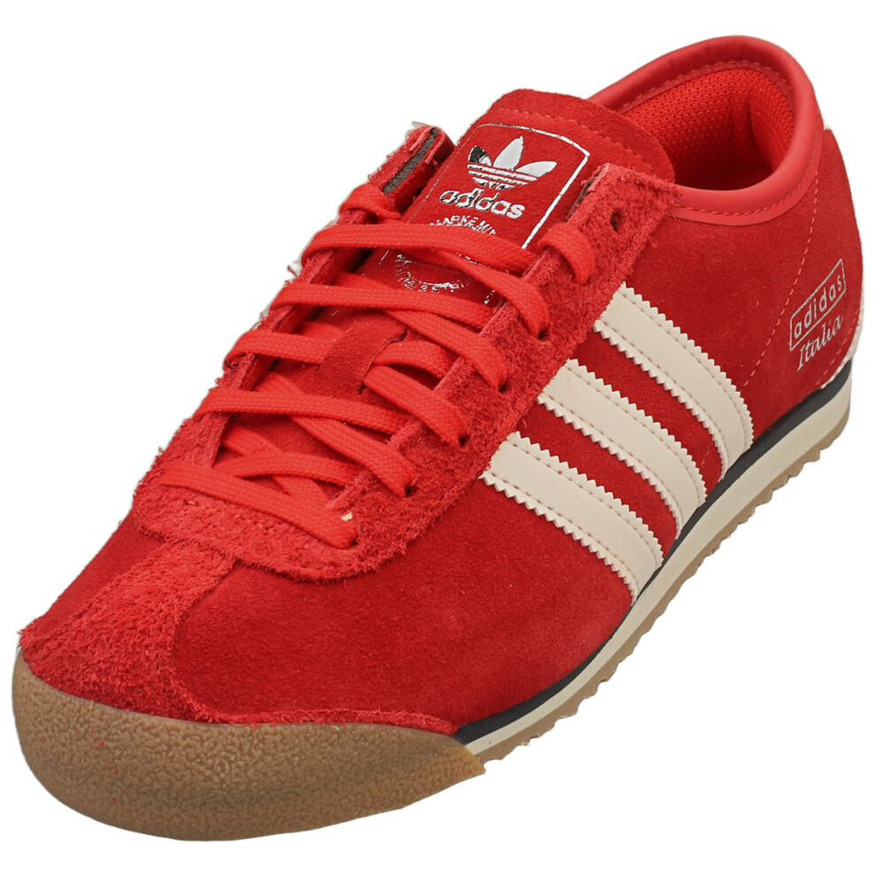 Adidas (4) Italia 70S Womens Fashion Trainers In Red White White,Red