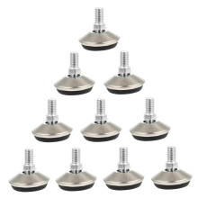 10Pcs Adjustable Furniture Leveling Feet Heavy Duty Levelers for Tables and Chairs Home Office
