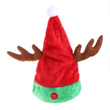 Frohe Weihnachten Hut Licht LED Neujahr Kappe Atmosphäre