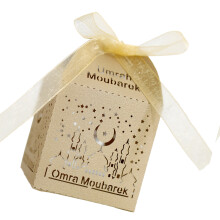Boîtes de rangement de bonbons Eid Mubaraks, paquet de 50,-Mikin