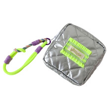 Support carré pour serviettes hygiéniques, à la mode,-vert fluo