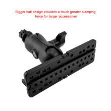 Supporto rotante a 360 per trovare pesci, base di montaggio per Garmin 162-238, Striker Plus 5CV
