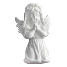 Statue en résine de prière angélique, garçon-Prière Ange Fille