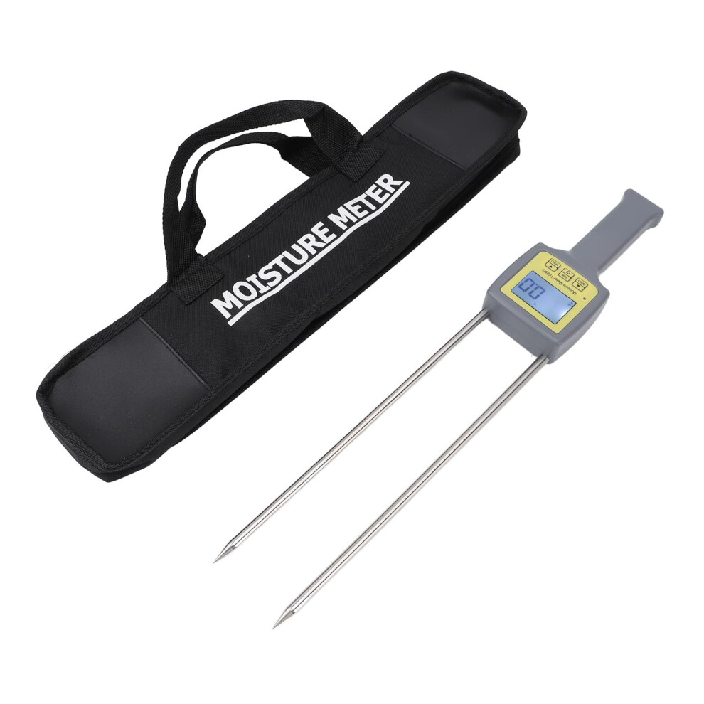 Grain Moisture Meter With Long Probe, Accurate Digital Hygrometer For Wheat Corn Rice Storage 9169991248912